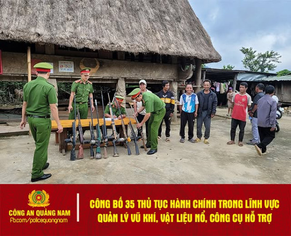 Quyết định số 885/QĐ-BCA-C06 ngày 17/02/2025 của Bộ trưởng Bộ Công an về công bố thủ tục hành chính trong lĩnh vực quản lý vũ khí, vật liệu nổ, công cụ hỗ trợ thuộc thẩm quyền giải quyết của Bộ Công an