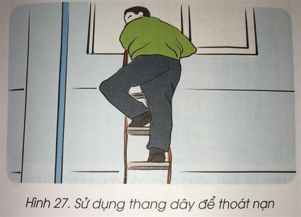 Hướng dẫn cách để thoát nạn an toàn và xác định đường lối thoát nạn khi có cháy xảy ra đối với nhà độc lập, liền kề
