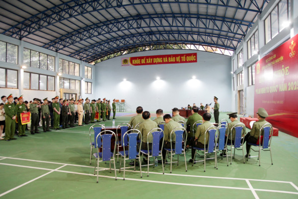 Sôi nổi Đại hội khỏe “Vì an ninh Tổ quốc” năm 2025