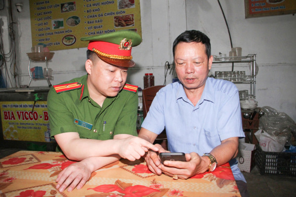 Trưởng Công an xã sống trong lòng dân