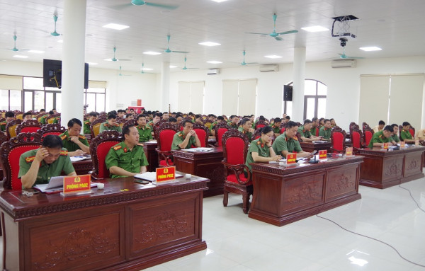 Triển khai kế hoạch đảm bảo ANTT kỳ thi tuyển sinh lớp 10 và tốt nghiệp THPT năm 2025