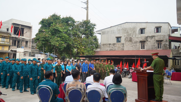 Phường Linh Sơn ra quân cao điểm tuyên truyền, tuần tra kiểm soát, xử lý vi phạm, bảo đảm trật tự công cộng, trật tự an toàn giao thông