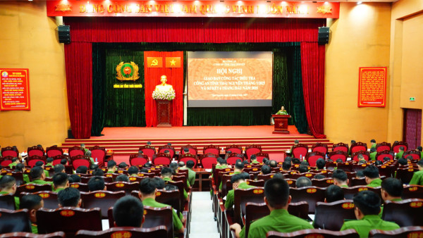 Công an tỉnh Thái Nguyên: Nâng cao hiệu quả công tác Cảnh sát điều tra, quyết tâm hoàn thành nhiệm vụ 6 tháng cuối năm 2025