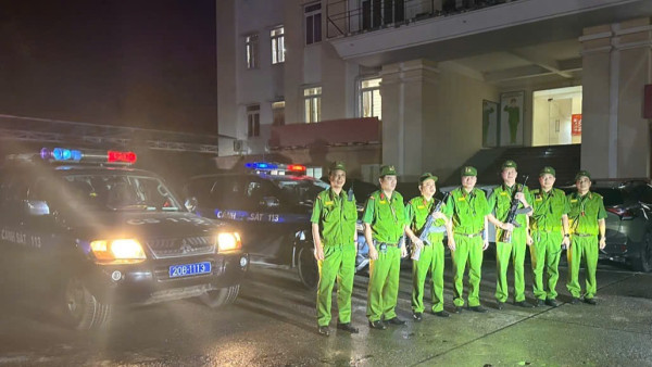 Cảnh sát trật tự - Phản ứng nhanh, Công an tỉnh: Tăng cường tuần tra, kiểm soát đảm bảo ANTT Đại hội Đại biểu Đảng bộ tỉnh Thái Nguyên