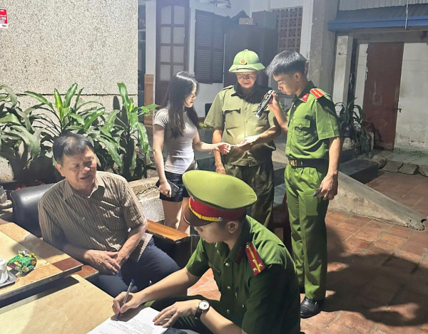Công an phường Tích Lương tăng cường kiểm tra công tác đăng ký, quản lý cư trú trên địa bàn