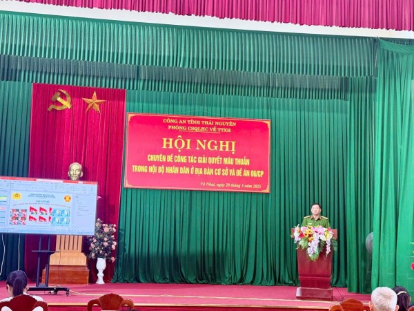 Tăng cường tuyên truyền pháp luật, nâng cao hiệu quả  quản lý cư trú và thực hiện chuyển đổi số phục vụ nhân dân