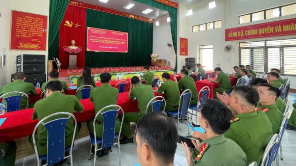 Công an xã Phú Đình phối hợp Học viện Chính trị CAND tổ chức chương trình học tập thực tế, thực hành chính trị – xã hội