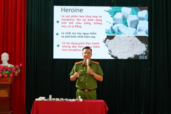 Tập huấn, bồi dưỡng, tuyên truyền pháp luật về phòng, chống ma túy tại xã Kim Phượng