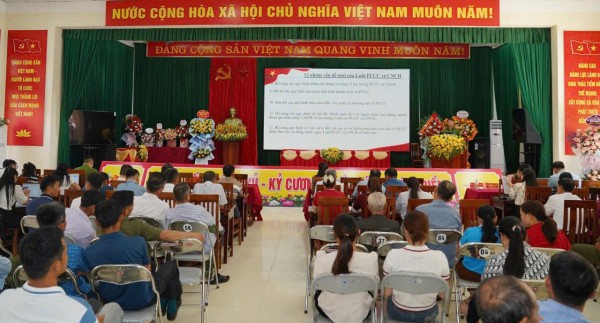 Xã Văn Hán tổng kết phong trào toàn dân phòng cháy, chữa cháy giai đoạn 2019-2025