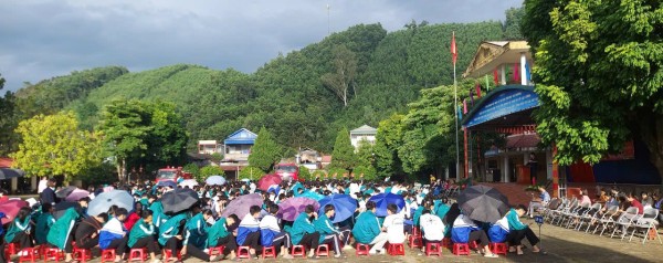 Tuyên truyền, trải nghiệm thực hành chữa cháy, CNCH tại Trường THPT Chợ Mới