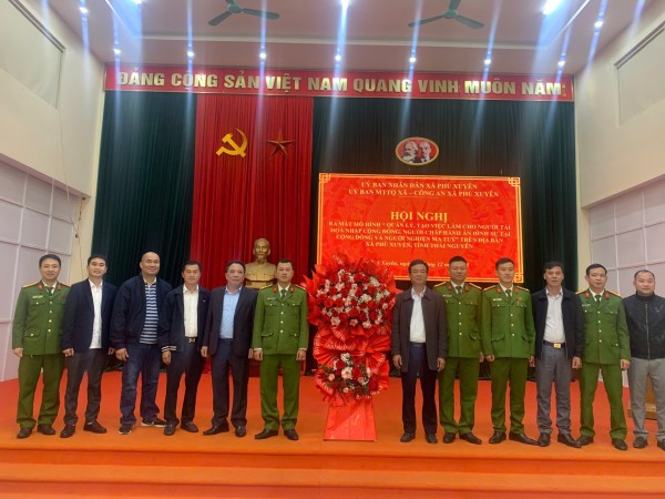 Ra mắt mô hình Quản lý, tạo việc làm cho người tái hòa nhập cộng đồng, người chấp hành án hình sự tại cộng đồng và người nghiện ma túy”