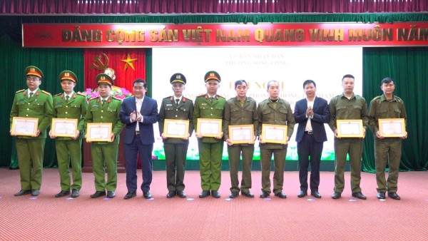 Phường Sông Công: Chủ động triển khai sớm nhiệm vụ bảo đảm an ninh trật tự năm 2026