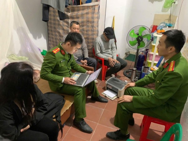 Tổng rà soát, kiểm tra cư trú trên địa bàn phường Sông Công