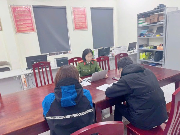 Ảnh 2 Đối tượng T Đ N tại cơ quan Công an