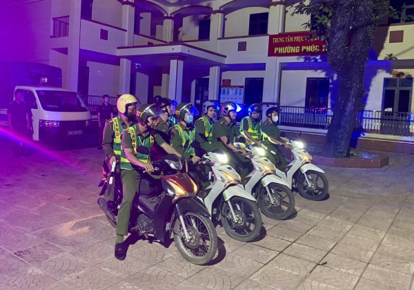 Quyết tâm giữ vững an ninh, trật tự phục vụ bầu cử trên địa bàn xã Phúc Thuận