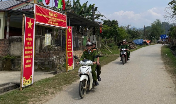 Tăng cường tuần tra, kiểm soát đảm bảo an ninh, trật tự tại xã Phúc Lộc