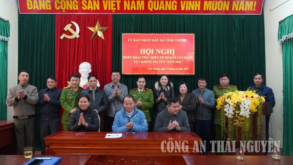 Thái Nguyên: Quyết tâm xây dựng xã, phường không ma túy