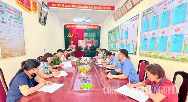 Kiểm tra an toàn thực phẩm và phòng chống tác hại của rượu, bia, thuốc lá trên địa bàn xã Quảng Bạch.