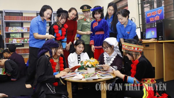 Công an phường Bắc Kạn chung tay xây dựng các mô hình an sinh xã hội.