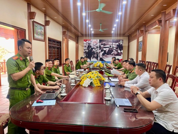 Trao đổi, học tập kinh nghiệm trong công tác đảm bảo ANTT