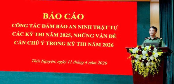 Tuyên truyền bảo đảm an ninh, trật tự các kỳ thi năm 2026