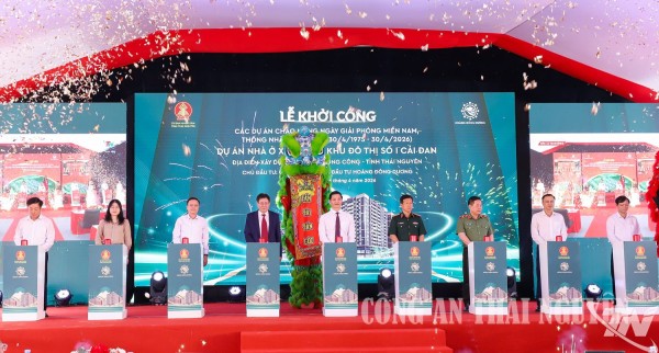 Chủ động bảo đảm an ninh, trật tự lễ khởi công các dự án trọng điểm tại Thái Nguyên