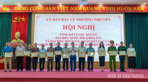 Phổ yên khen thưởng