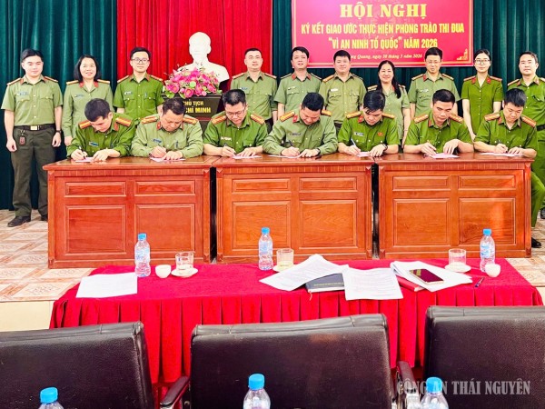 Cụm thi đua số 227 ký kết giao ước thi đua năm 2026