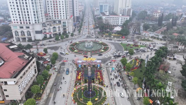 Thông báo phương án tổ chức phân luồng giao thông phục vụ chương trình nghệ thuật “Rạng rỡ non sông - Thái Nguyên sáng ngời”