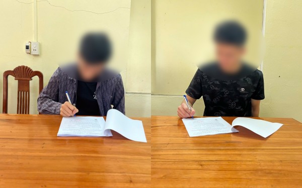 Khởi tố 02 đối tượng gây rối trật tự công cộng