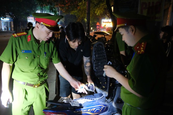 Công an phường Quan Triều quyết liệt đấu tranh với tội phạm đường phố