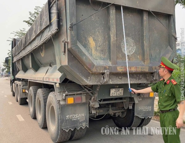 Kiểm tra kích thước thành thùng xe