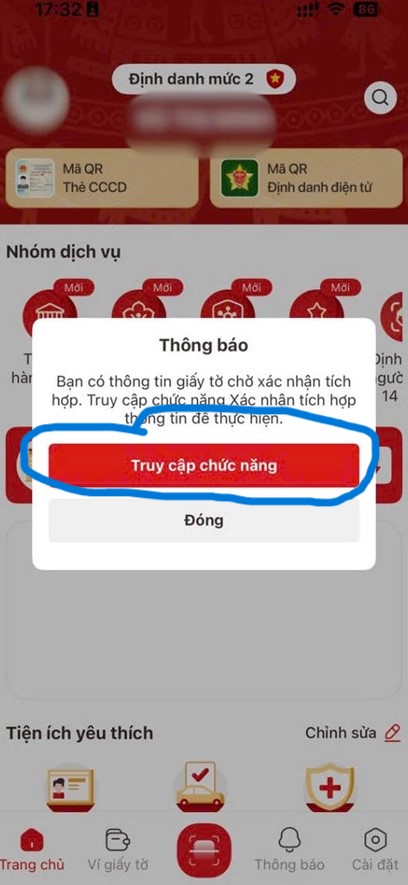 Hướng dẫn người dân xác thực số điện thoại (Sim) chính chủ trên ứng dụng VNeID