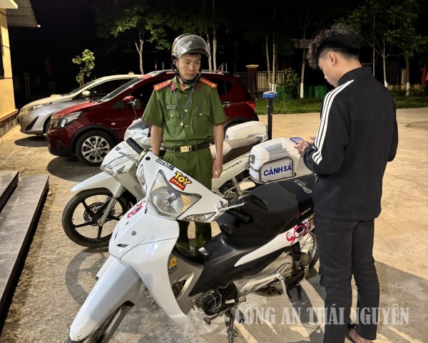 Công an xã Cường Lợi duy trì tuần tra, kiểm soát thường xuyên, đảm bảo an ninh, trật tự từ cơ sở