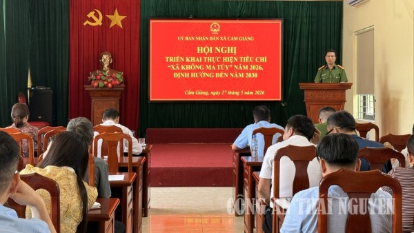 Cẩm Giàng quyết tâm xây dựng “xã không ma túy”.