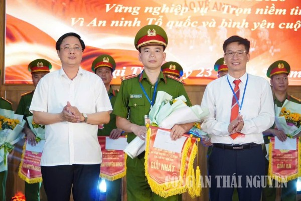Đội thi xã Phú Thịnh đạt giải Nhất Hội thi lực lượng tham gia bảo vệ ANTT ở cơ sở giỏi