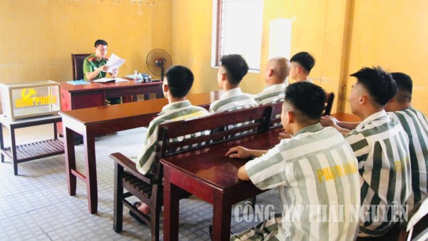 Trại tạm giam số 1, Công an tỉnh Thái Nguyên chủ động triển khai công tác đặc xá năm 2026