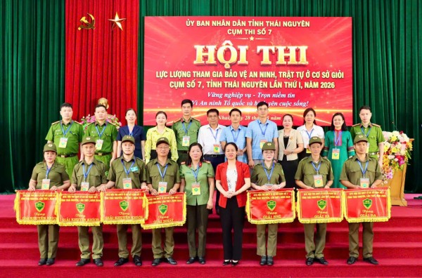 Cụm thi số 7 tổ chức Hội thi “Lực lượng tham gia bảo vệ ANTT ở cơ sở giỏi” lần thứ I