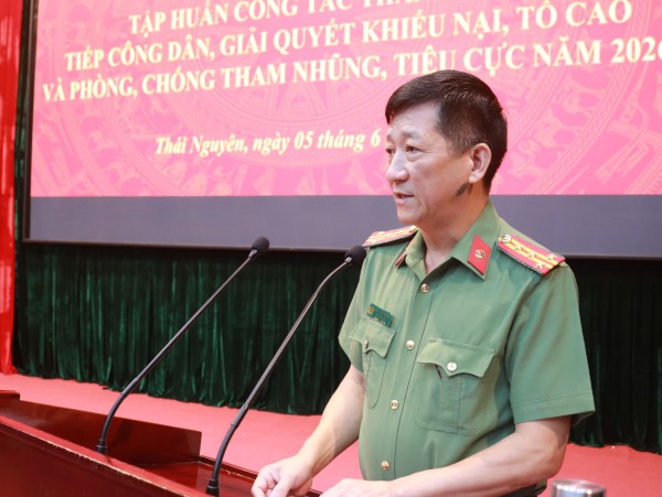 Nâng cao nghiệp vụ công tác thanh tra, tiếp công dân, giải quyết khiếu nại, tố cáo và phòng, chống tham nhũng, tiêu cực