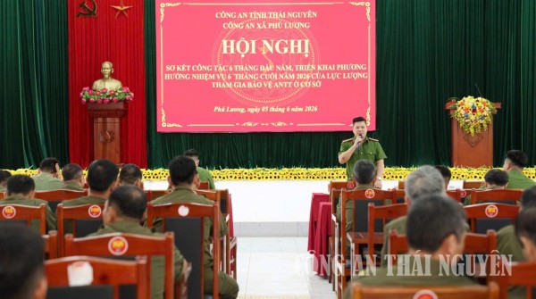 Phú Lương sơ ket 6 thang ANCS
