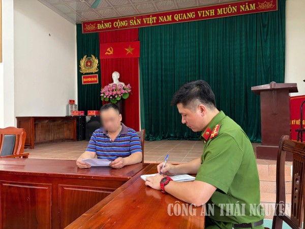 Lập biên bản đối với H.S.N đăng tải thông tin xấu độc