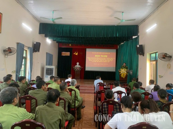 Triển khai kế hoạch diễn tập xử lý tình huống tập trung đông người gây rối an ninh, trật tự