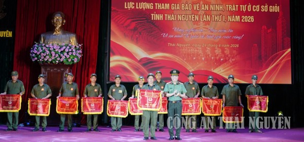 Đội thi phường Quyết Thắng xuất sắc đoạt giải Nhất Hội thi Lực lượng tham gia bảo vệ ANTT cơ sở giỏi cấp tỉnh
