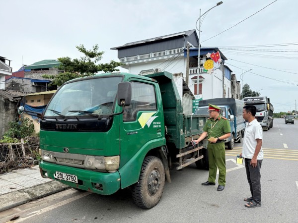 Công an phường Linh Sơn tổng rà soát phương tiện giao thông trên địa bàn