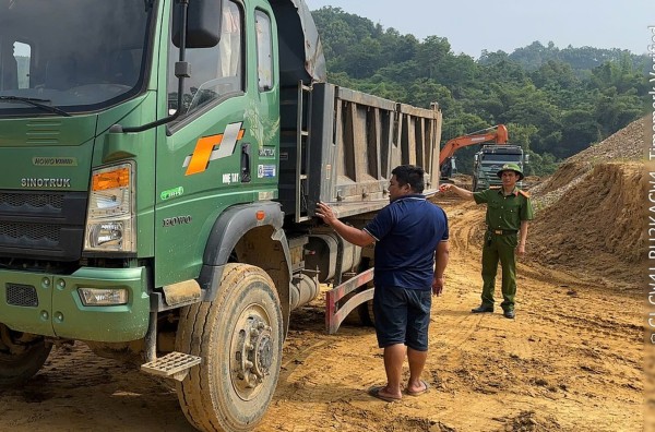 Công an xã Na Rì tổng rà soát phương tiện giao thông đường bộ