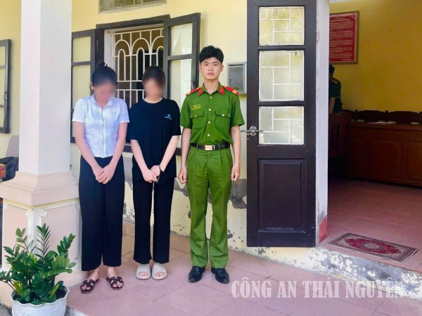 Công an phường Tích Lương bàn giao 02 trường hợp người chưa thành niên vi phạm pháp luật cho Trường giáo dưỡng