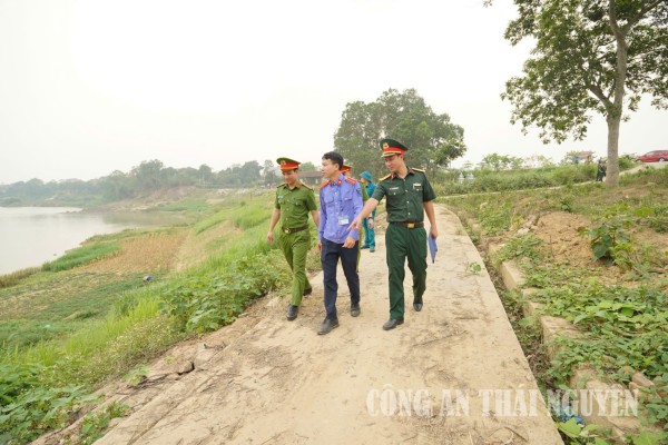 Điềm Thụy ktra đê điều