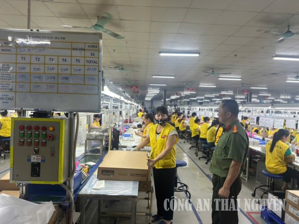 Phòng An ninh kinh tế lồng ghép tuyên truyền về phòng chống ma tuý tại doanh nghiệp.