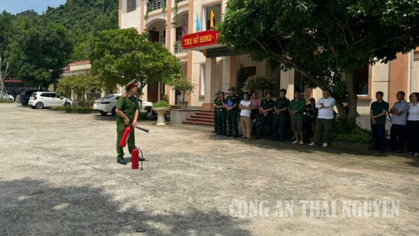 Nâng cao hiệu quả công tác phòng cháy, chữa cháy và cứu nạn, cứu hộ.