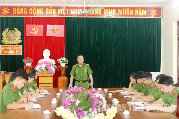 Trại tạm giam số 1 cụ thể hóa phong trào thi đua Ba nhất vào công tác hồ sơ